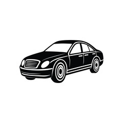 Modern Car Silhouette Vector Design