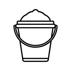 ice cream cone vector illustration