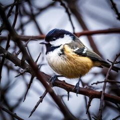 Coal Tit, at Hauxley Nature Reserve. 