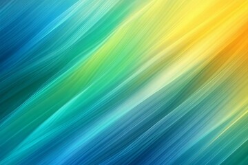 Obraz premium A vibrant blue and green abstract background with diagonal motion blur, ideal for digital art projects, social media, presentations, and modern design aesthetics.