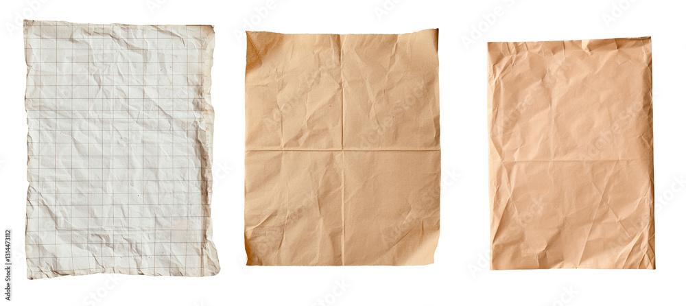 Poster A graph paper sheet with a torn and jagged border, along with a grid pattern, is presented as a png image on a transparent background