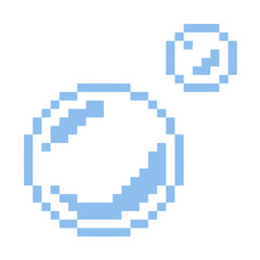 soap bubble in pixel art
