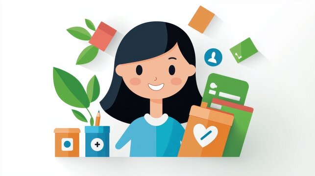 Businesswoman holding box of food representing scalable solutions for efficient operations and growth strategies