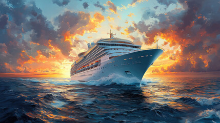 Vector illustrations that combine a variety of styles.