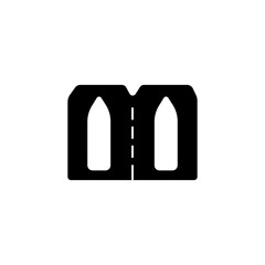 Suppository glyph icon