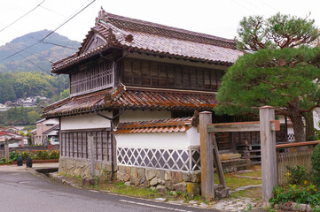 津和野城跡の馬場先櫓