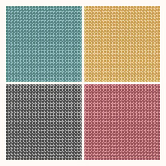 Trendy geometric pattern in natural colors. Modern mosaics background in noble muted shades for branding, web design, digital projects, illustration, marketing, social media, etc.