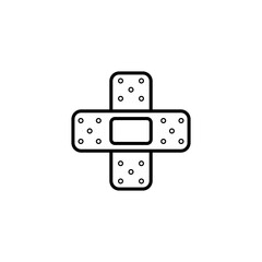 Bandage line icon