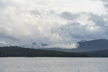 mountains meets the sea in australia