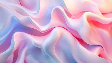 Obraz premium Soft Pastel Gradient Backdrop with Elegant Smooth Transitions and Subtle Aesthetic Design
