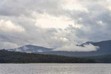mountains meets the sea in australia