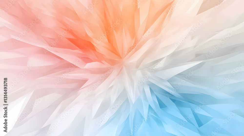 Poster Abstract colorful background with soft gradients and textures