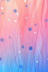 Abstract background with lines and circles