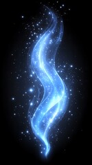 Celestial Blue Energy Flow.