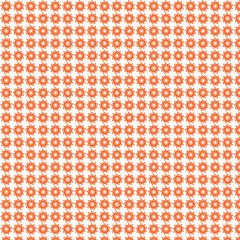 shameless pattern with orange flower