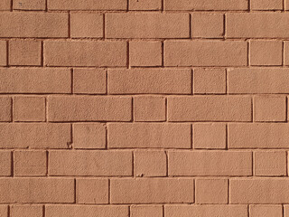painted red brick wall background