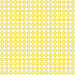seamless pattern with yellow polka dots 