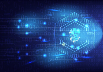 Finger print on digital code