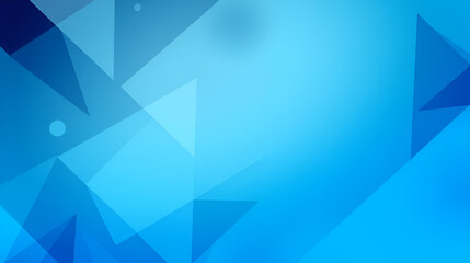 Obraz premium Abstract blue gradient geometric shapes background. Vector illustration