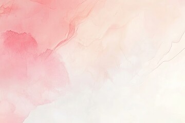 Fototapeta premium A smooth gradient background transitioning from blush pink to creamy white, with a subtle shimmer effect, creating a tranquil and airy aesthetic