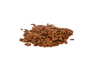 PNG image of the flax seeds on the transparent background 