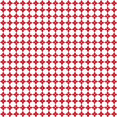 Red Clover Geometric seamless pattern