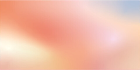 Color gradation background. Peal color and beautiful gradation illustration for design. Vector illustration.