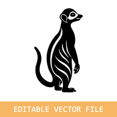 meerkat silhouette