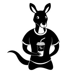 rabbit with a watering can