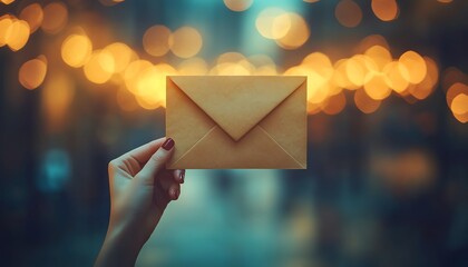 Business communication email concept