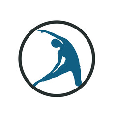 Yoga and Meditation logo design