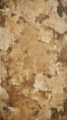 Obraz premium Brown textured background with cracks and peeling paint, creating a vintage and rustic look, ideal for backgrounds and textures