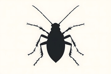 Insect Silhouette: Exploring Detailed Anatomy of a Bug