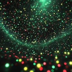 Fototapeta premium light, christmas, glitter, lights, stars, backgrounds, particle, gold, design, bright, pattern 