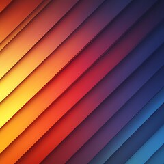 Fototapeta premium Colorful Abstract Background with Diagonal Lines and Gradient Transition