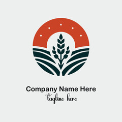 agriculture logo design 