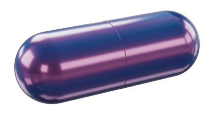 Isolated Medical Capsule Pill