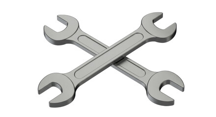 Isolated Two Metallic Wrenches Crossed