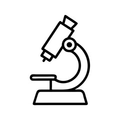 microscope vector illustration