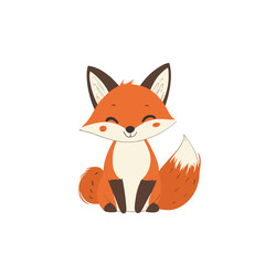 Obraz premium red fox with a smile