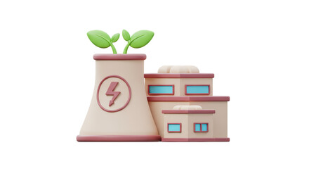 Isolated Nuclear Plant