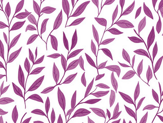 seamless pattern with pink flowers