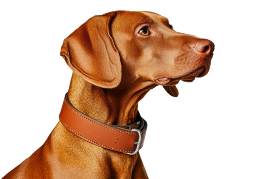 portrait of a vizsla dog
