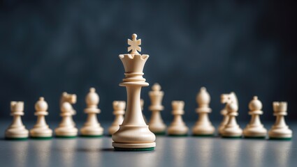 Chess concept for business, leadership and achievement.