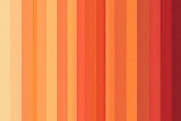 Obraz premium Abstract Orange and Red Vertical Stripes Background Gradient Texture Design