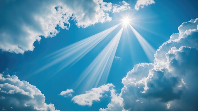 Bright sky and clean air for research analysis.