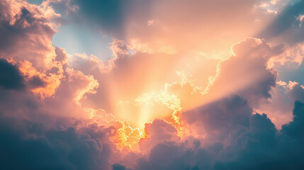 Fototapeta premium Radiant Skies – Majestic Sunrise & Sunset Horizons