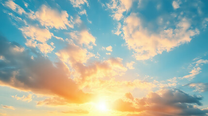 Obraz premium Radiant Skies – Majestic Sunrise & Sunset Horizons