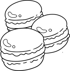 macaroon doodle