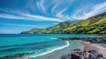 Fototapeta premium Attractions for tourists in the island